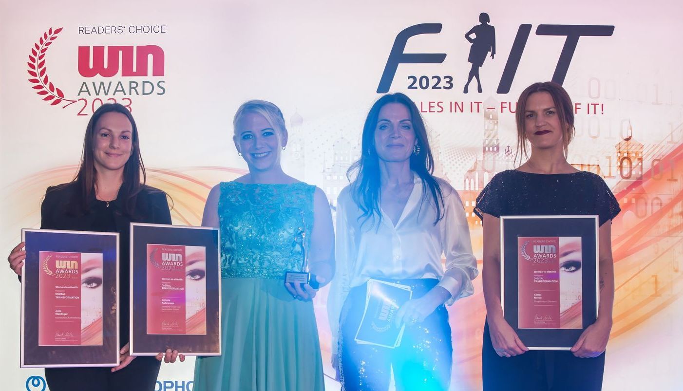 Daniela Aufermann, Julia Weidinger und Katrin Metke