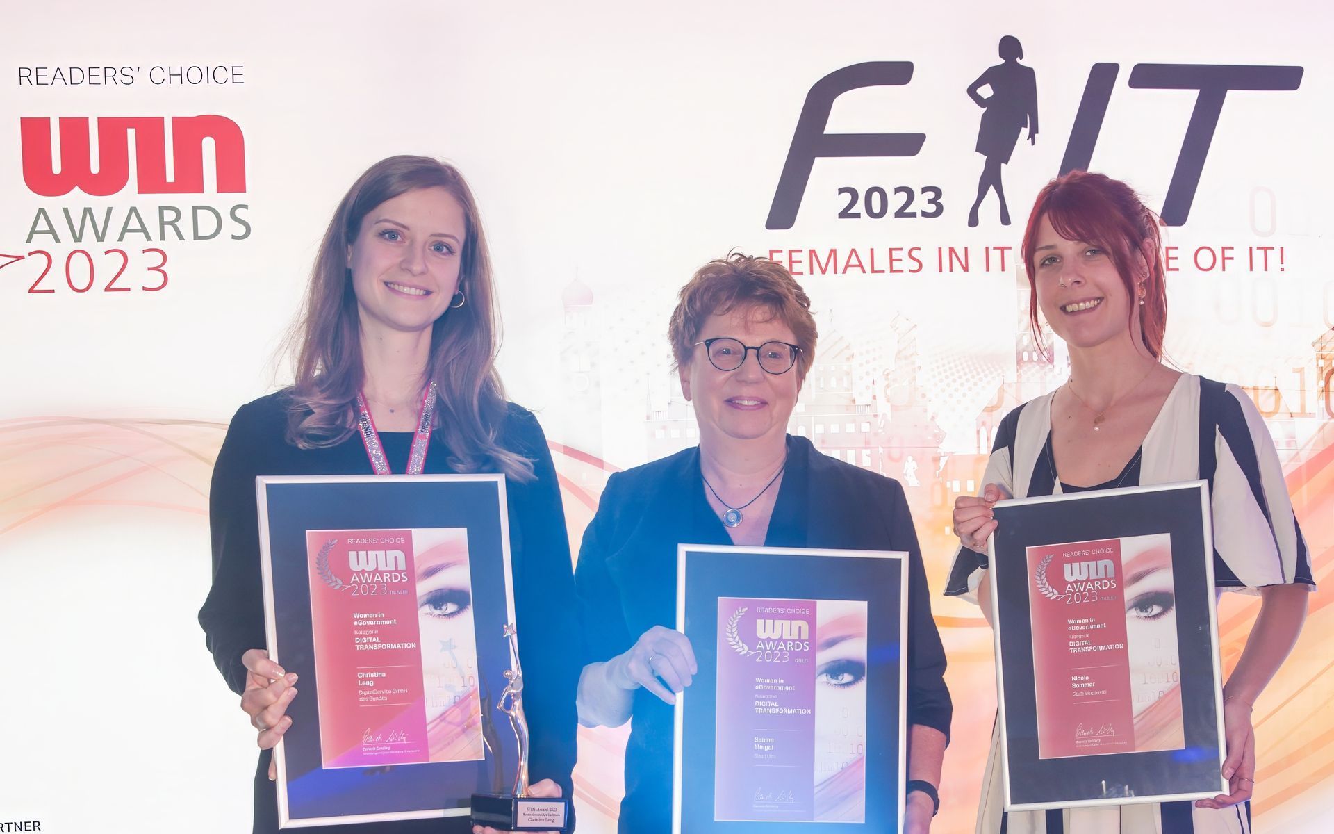 Christina Lang, Sabine Meigel, Nicole Sommer
