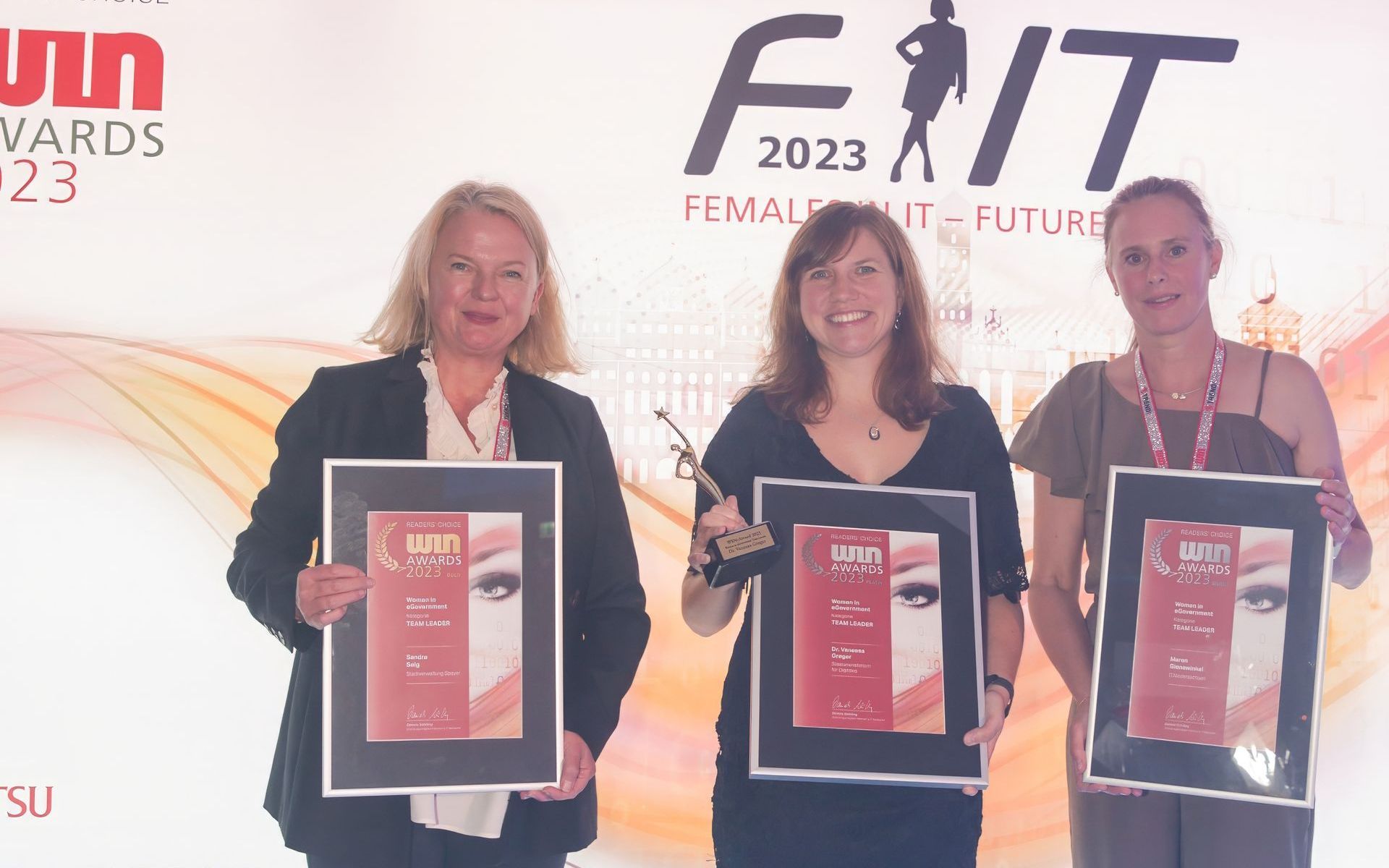 Dr. Vanessa Greger, Sandra Selg, Maren Glenewinkel