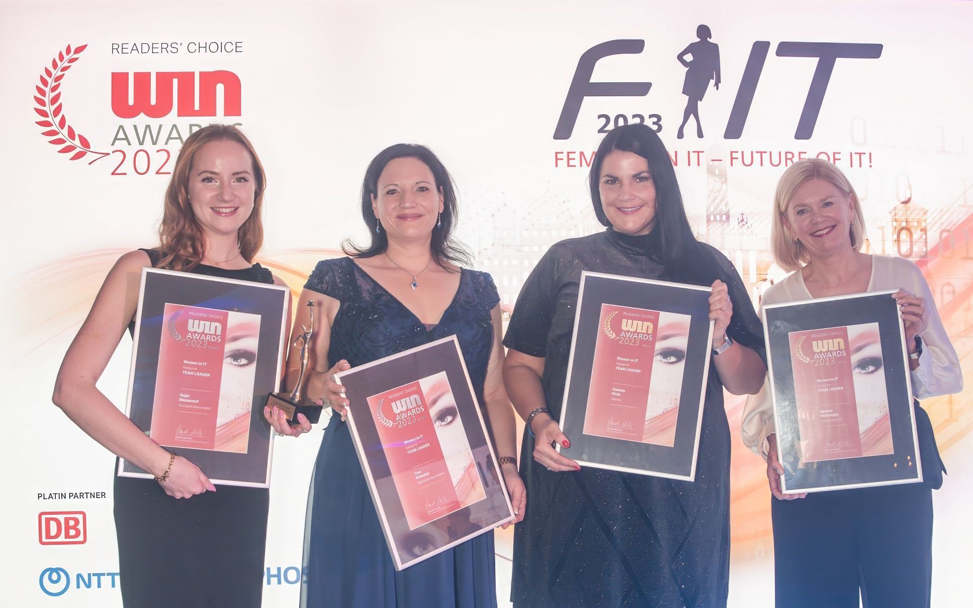 Najat Messaoud, Sandra Stützinger, Daniela Stolz, Tina Schuster