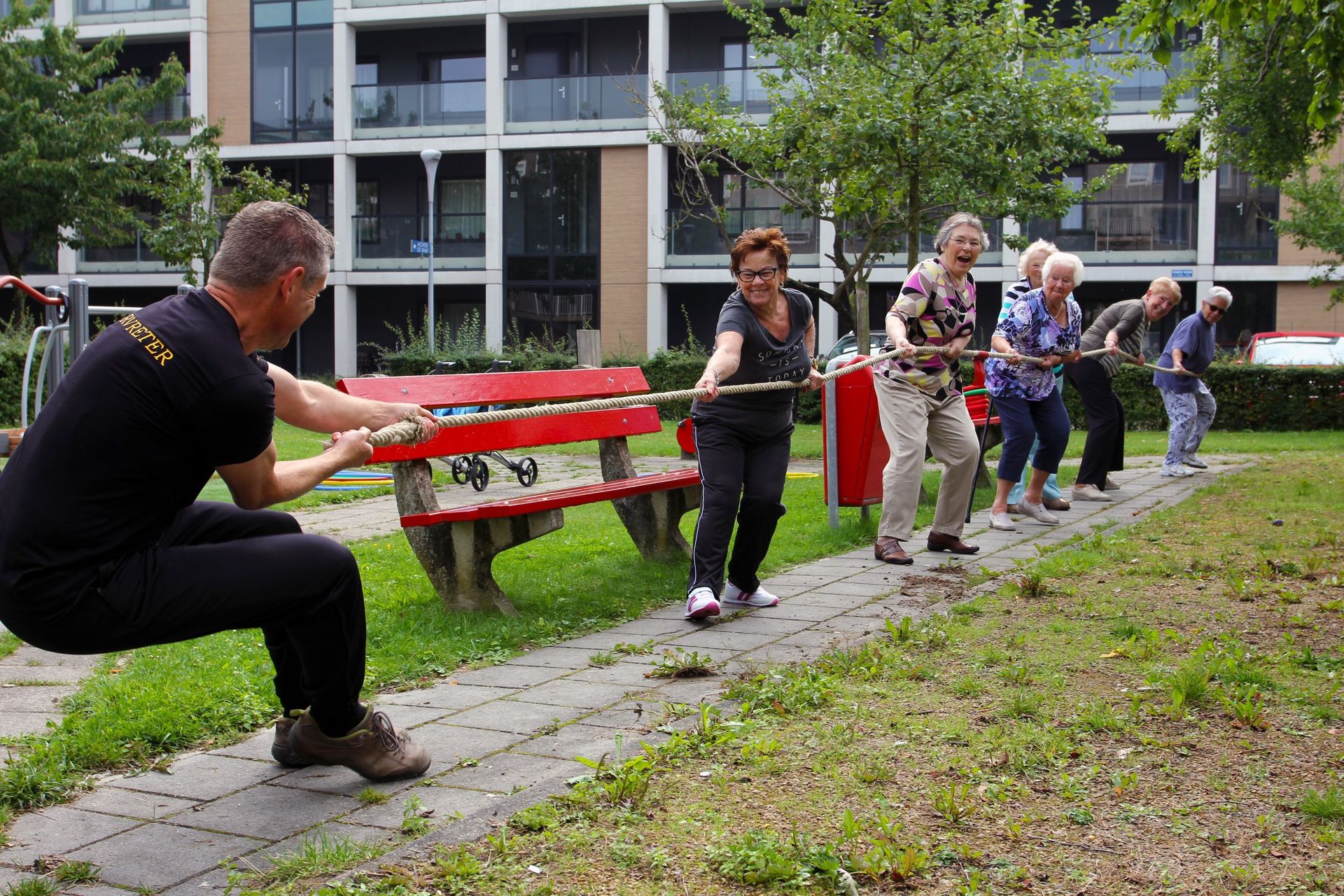 ouderen in beweging