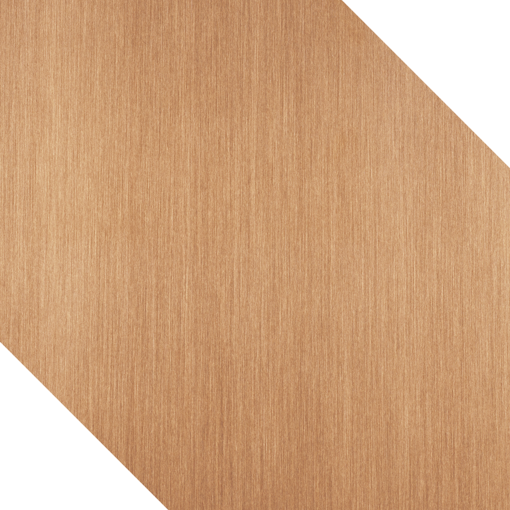 Angled rectangular wood grain pattern, light brown color.