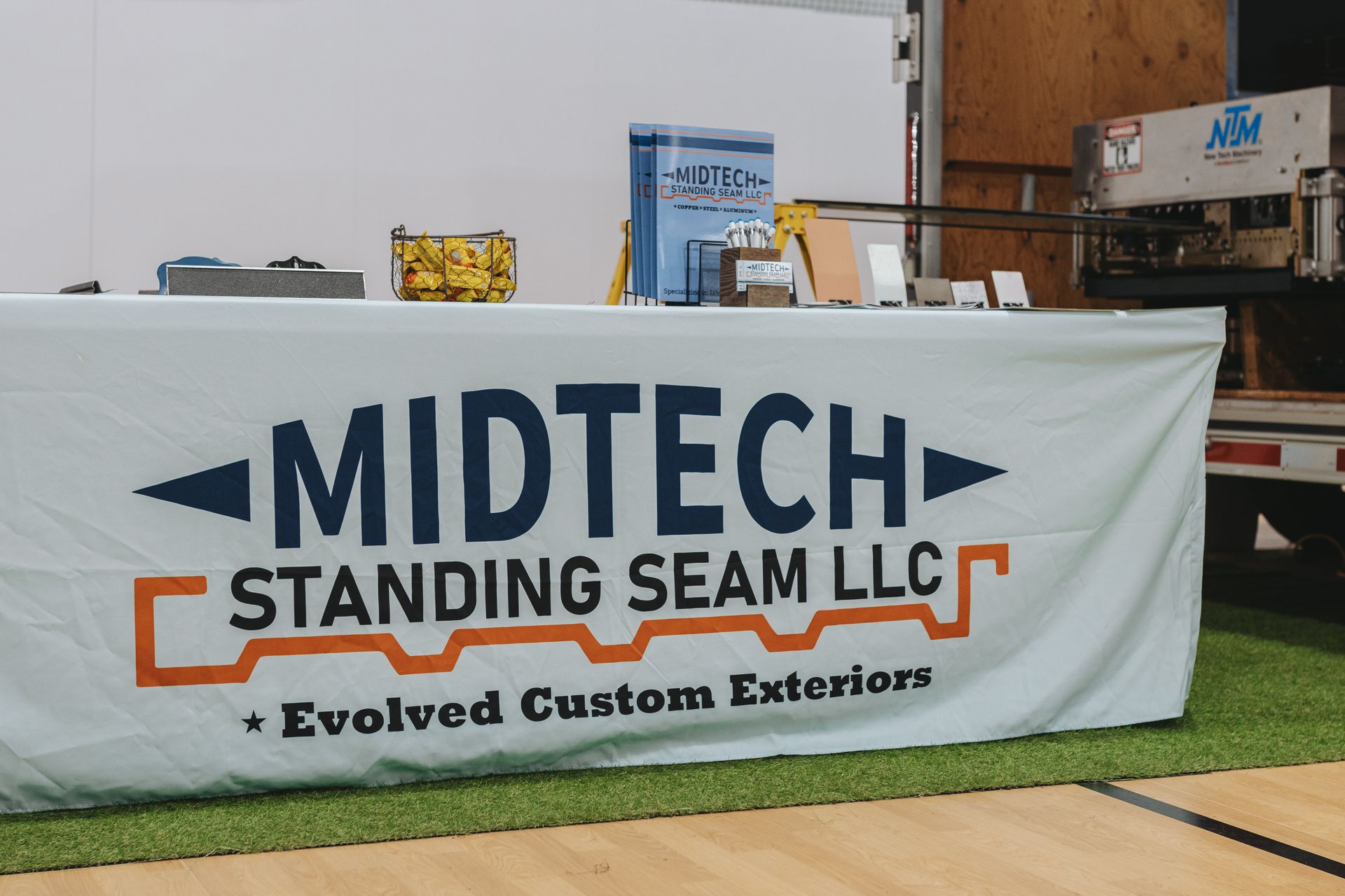 A banner for 