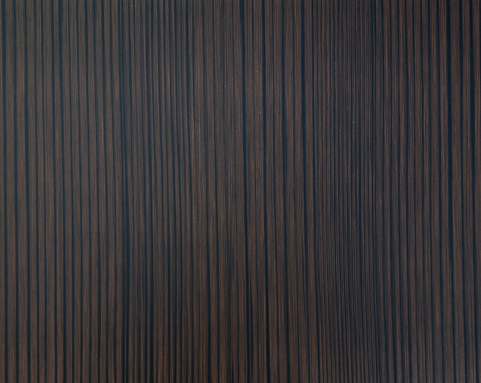 Dark brown wood grain texture with vertical lines.