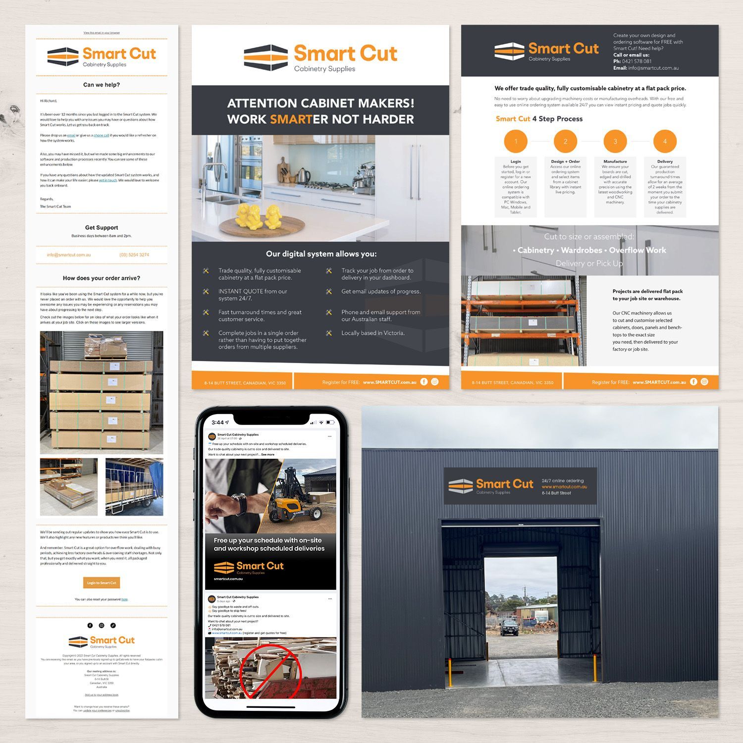 Smart Cut Cabinetry came to M Group Marketing for help with communicating with a very targeted audience.