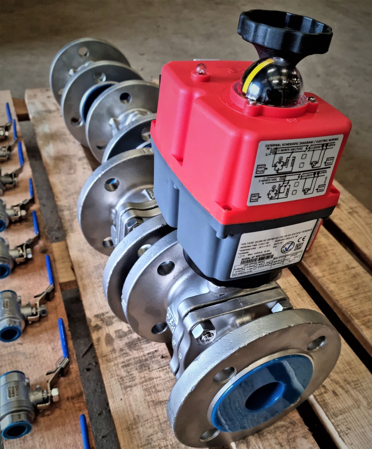 Actuated Stainless Ball Valves