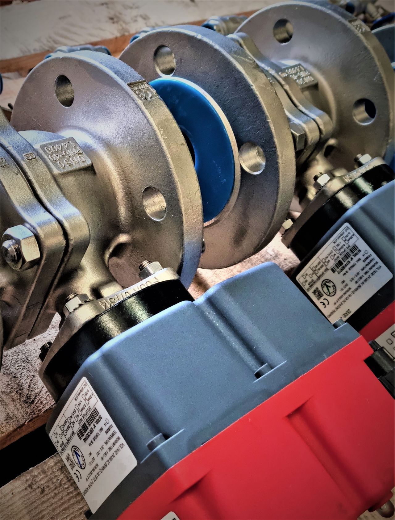 Actuated Stainless Ball Valves