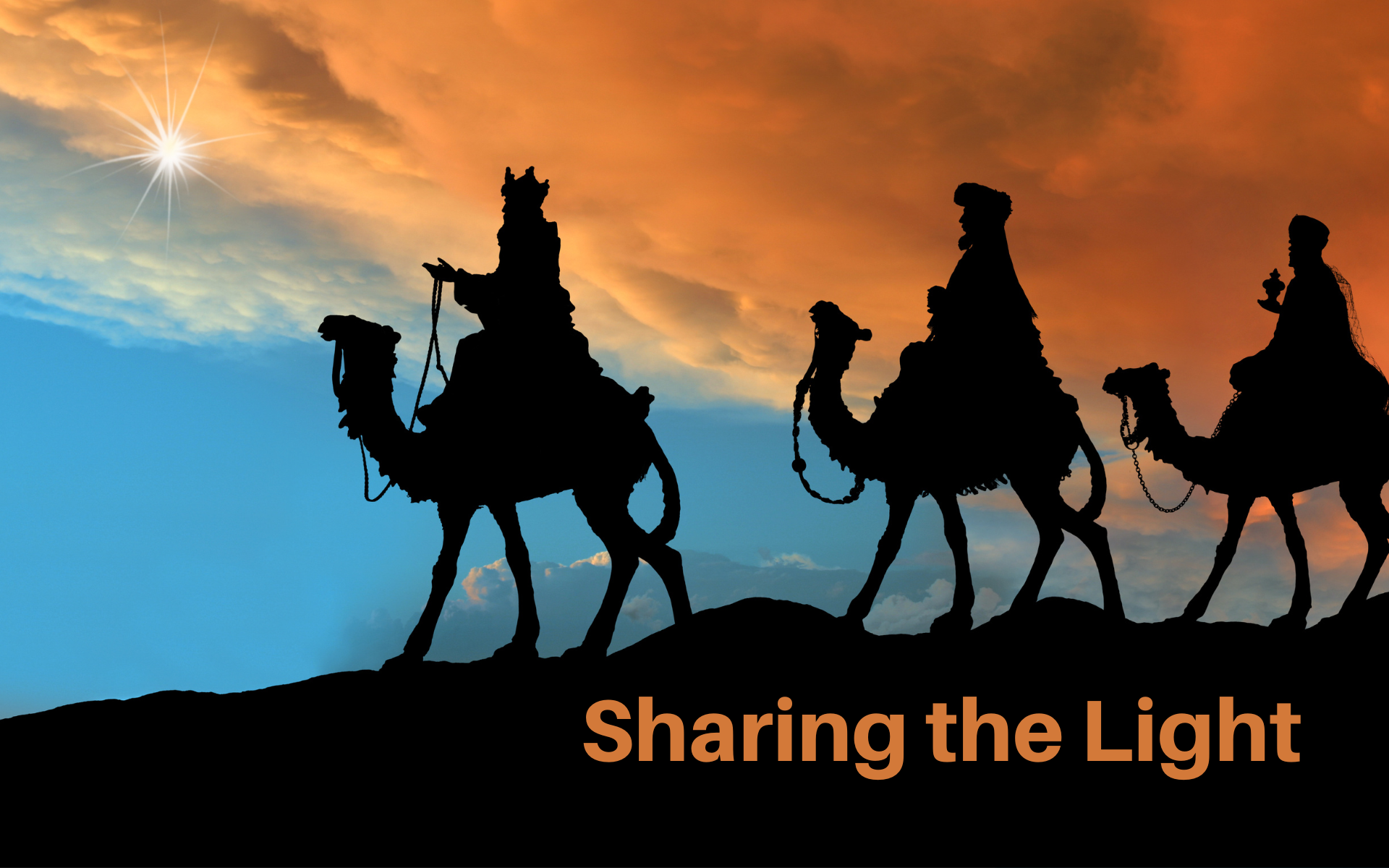 Sharing the Light 3 Magi logo