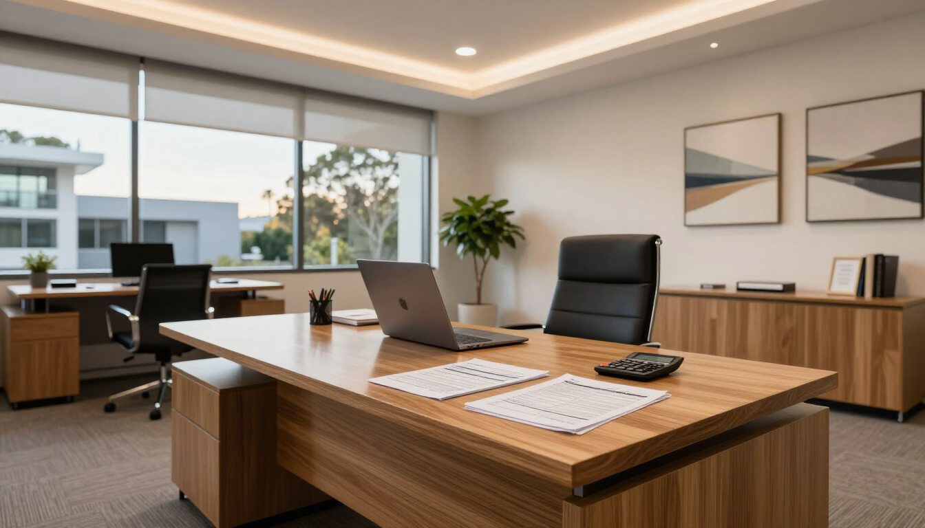 Professional CPA Workspace