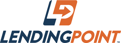 Logo for LendingPoint featuring a stylized