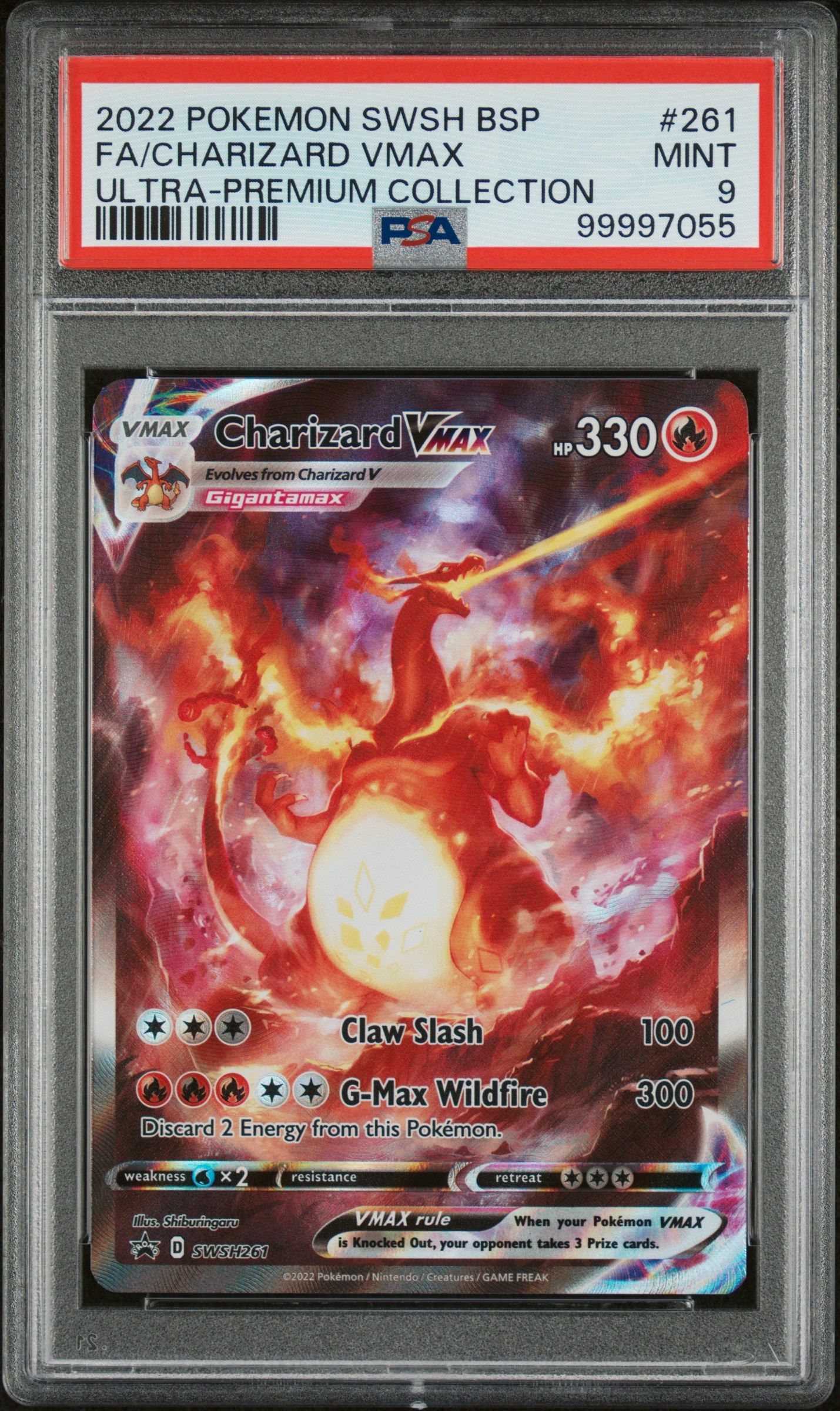261 CHARIZARD VMAX PSA 9