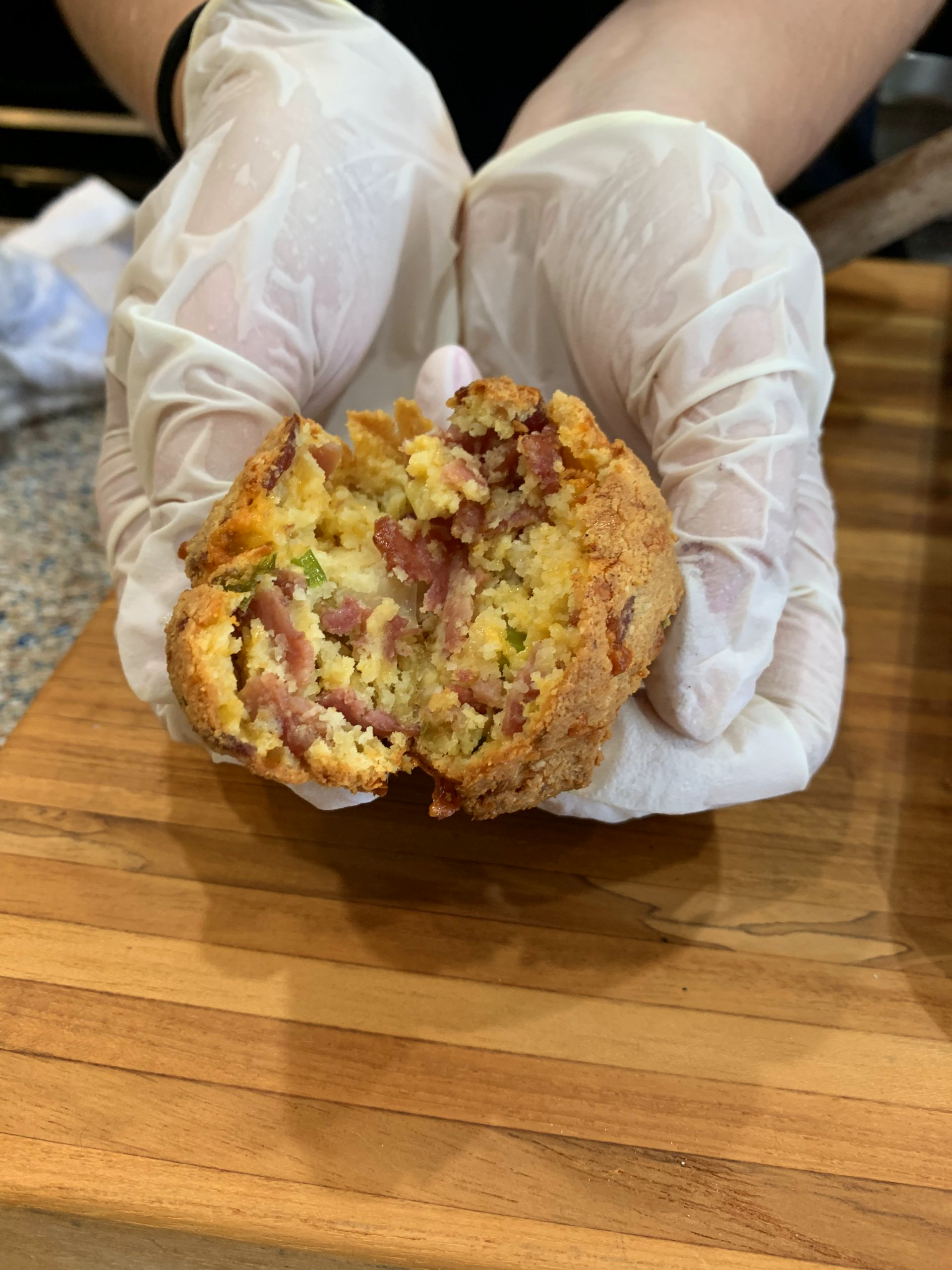 Almond Flour Cheddar Biscuits