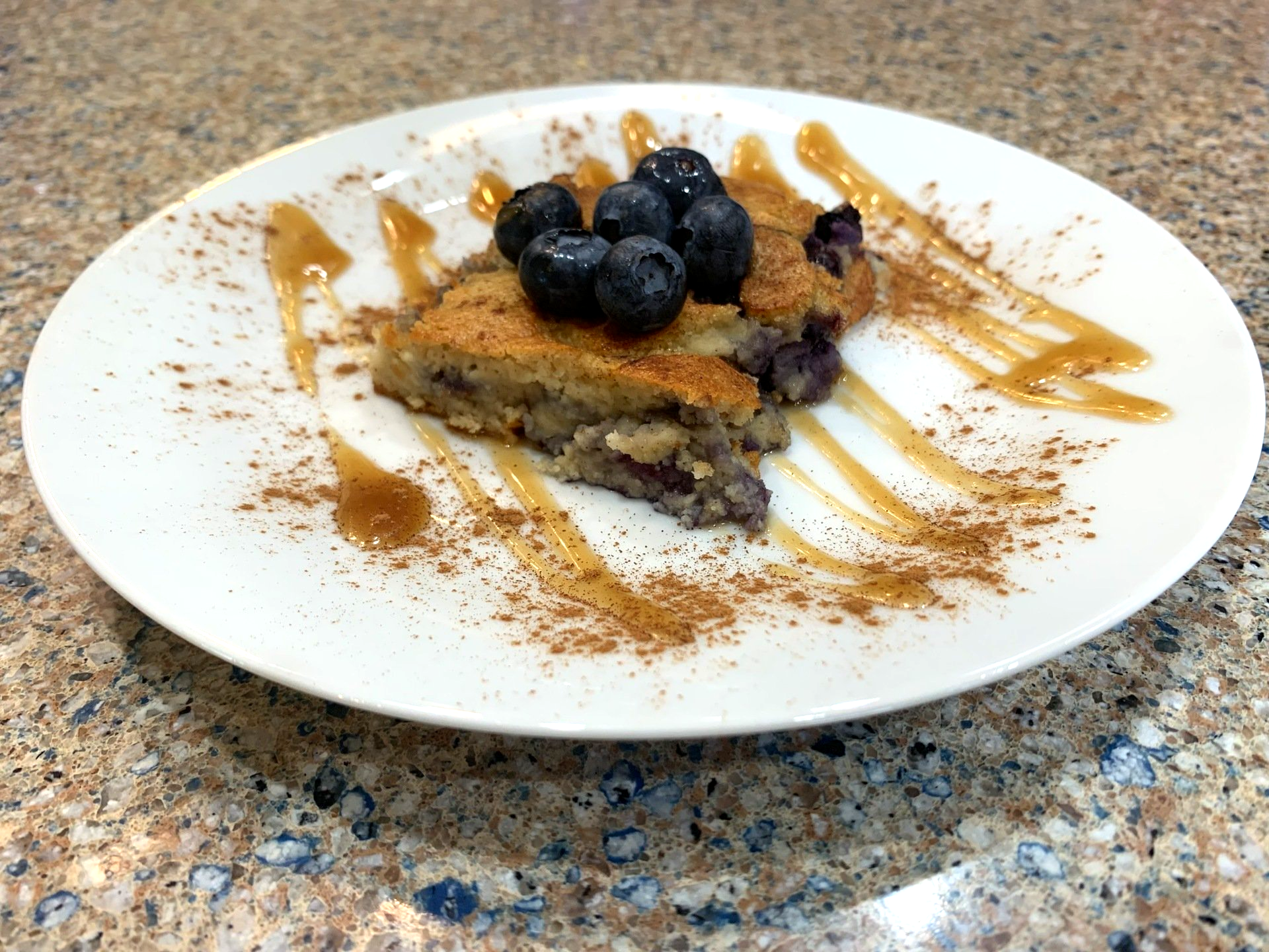 Blueberry pancakes
