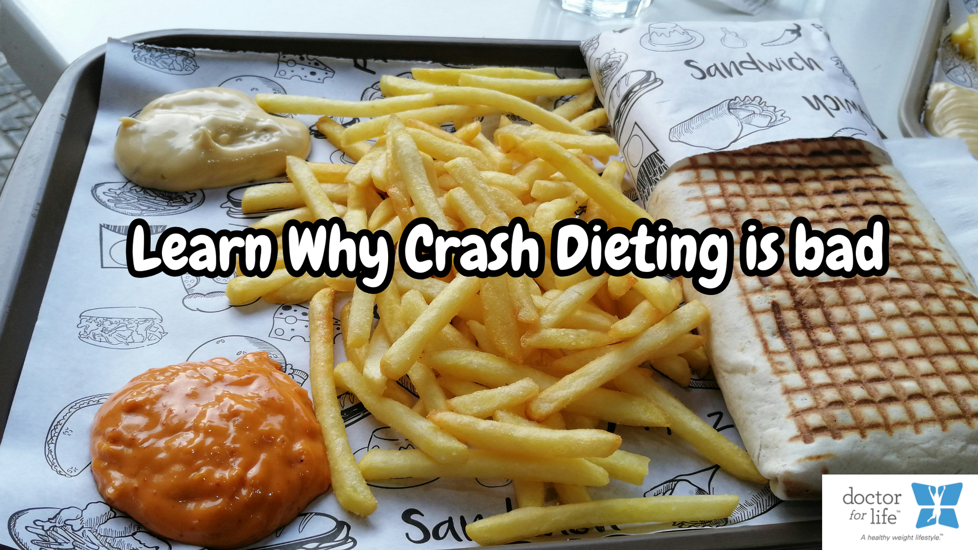 Crash dieting is bad