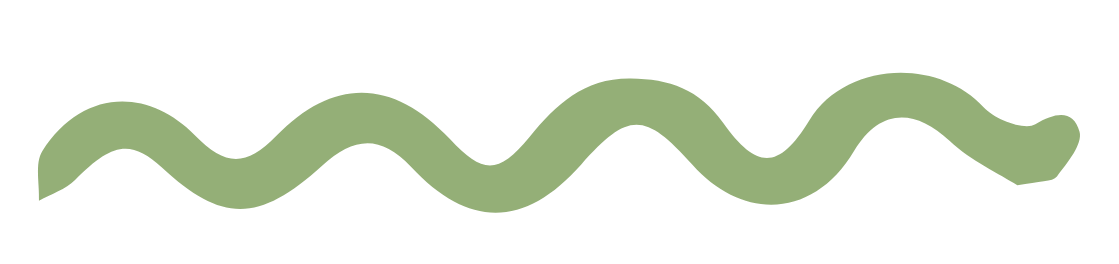 Green squiggly line