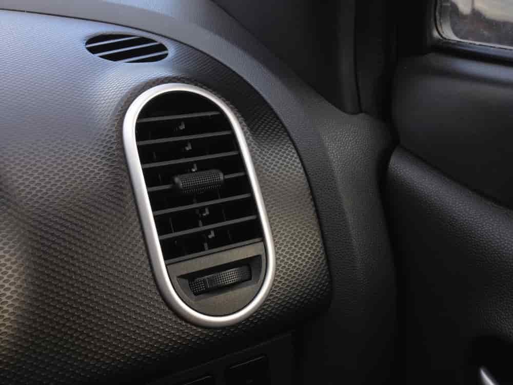 A Close Up of an Air Vent in a Car — Waring's Auto Electrical in South Geelong, VIC