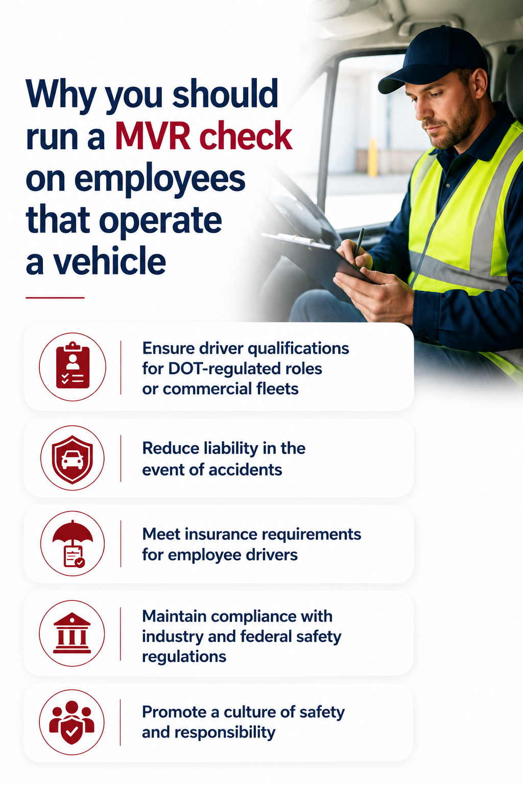 MVR check for employment