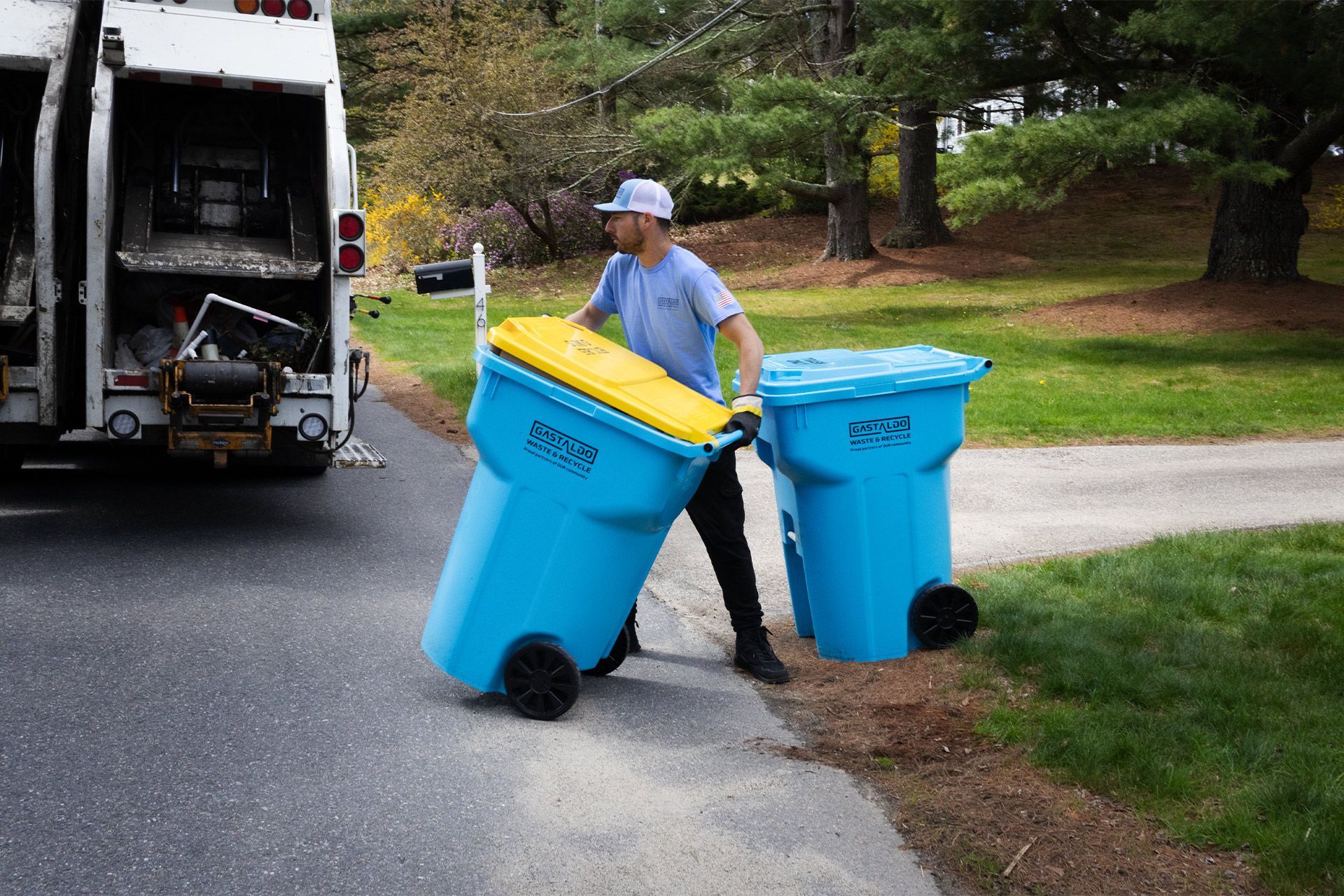 Gastaldo Workers and Garbage Truck
