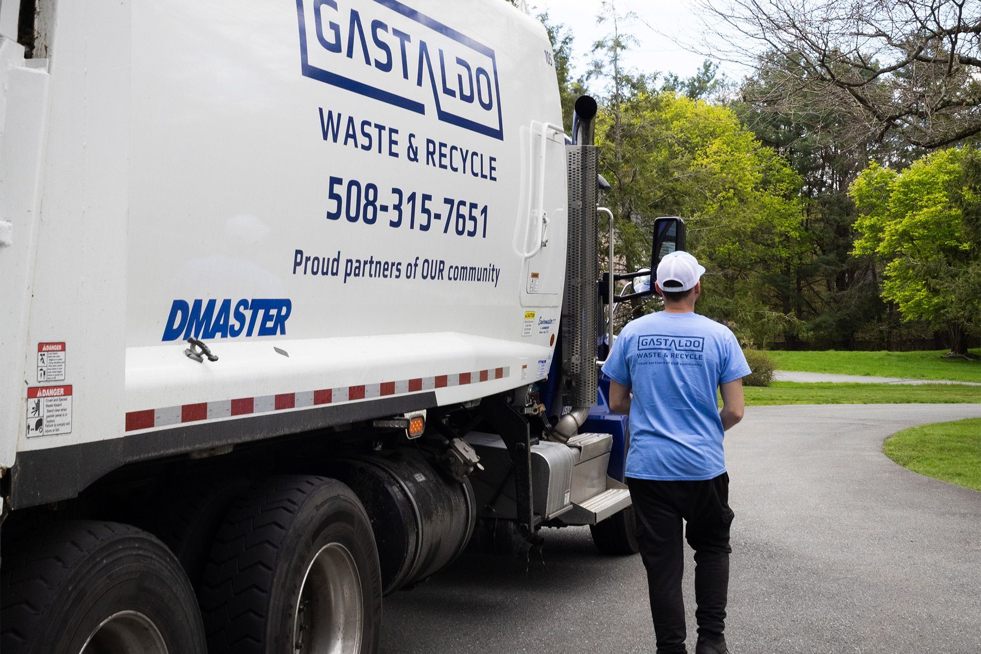 Gastaldo Workers and Garbage Truck