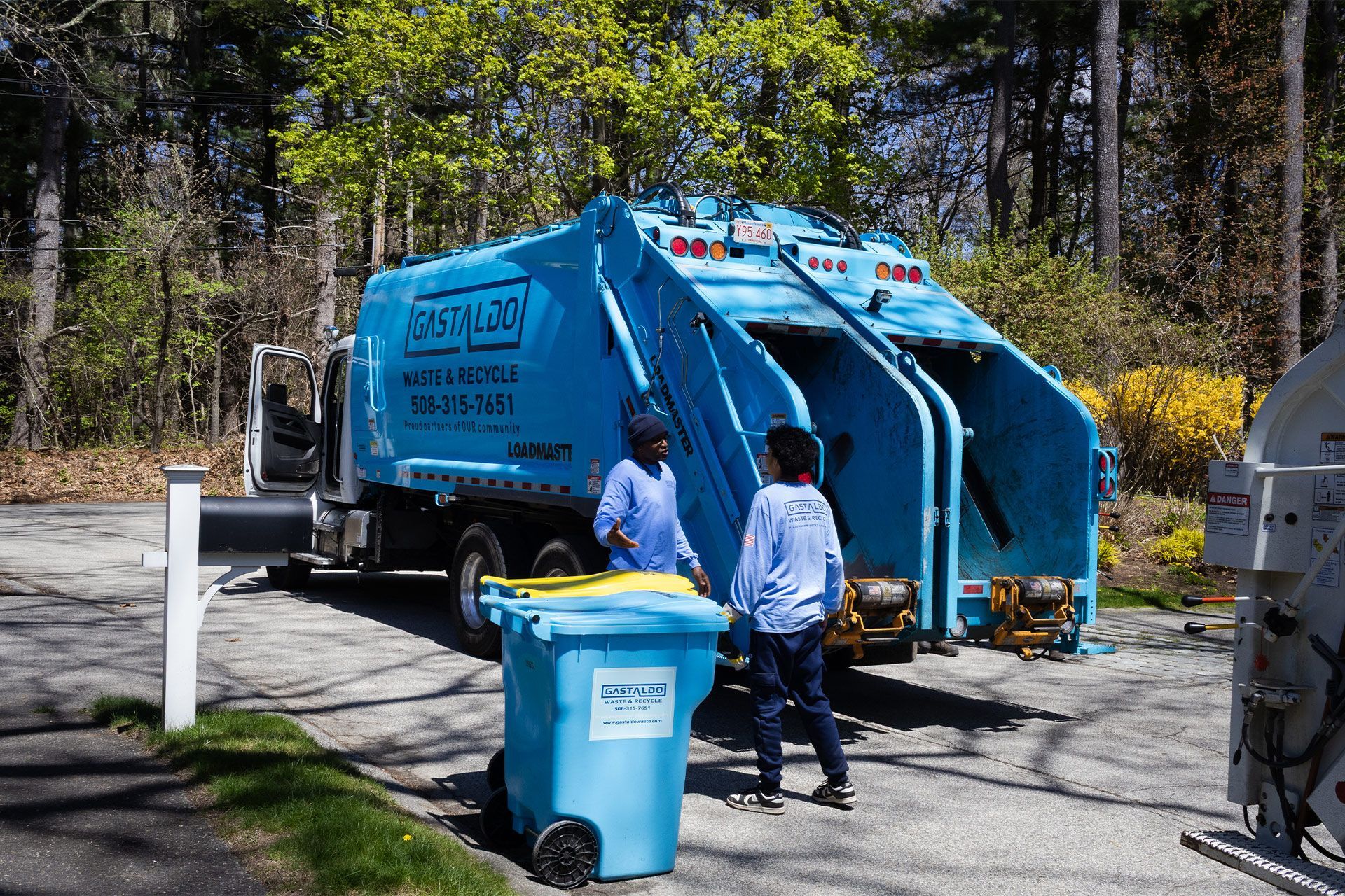 Gastaldo Workers and Garbage Truck