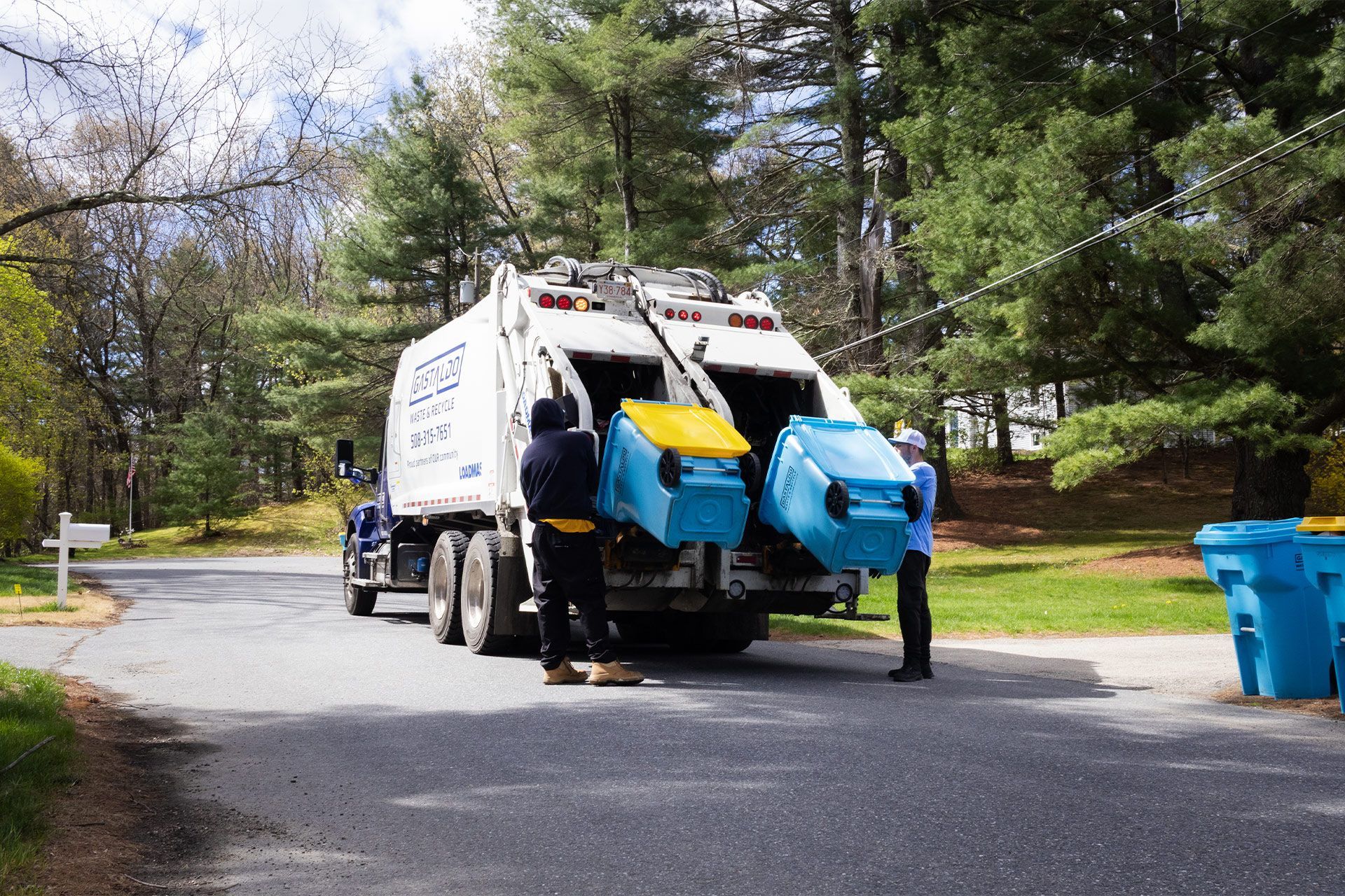 Gastaldo Workers and Garbage Truck