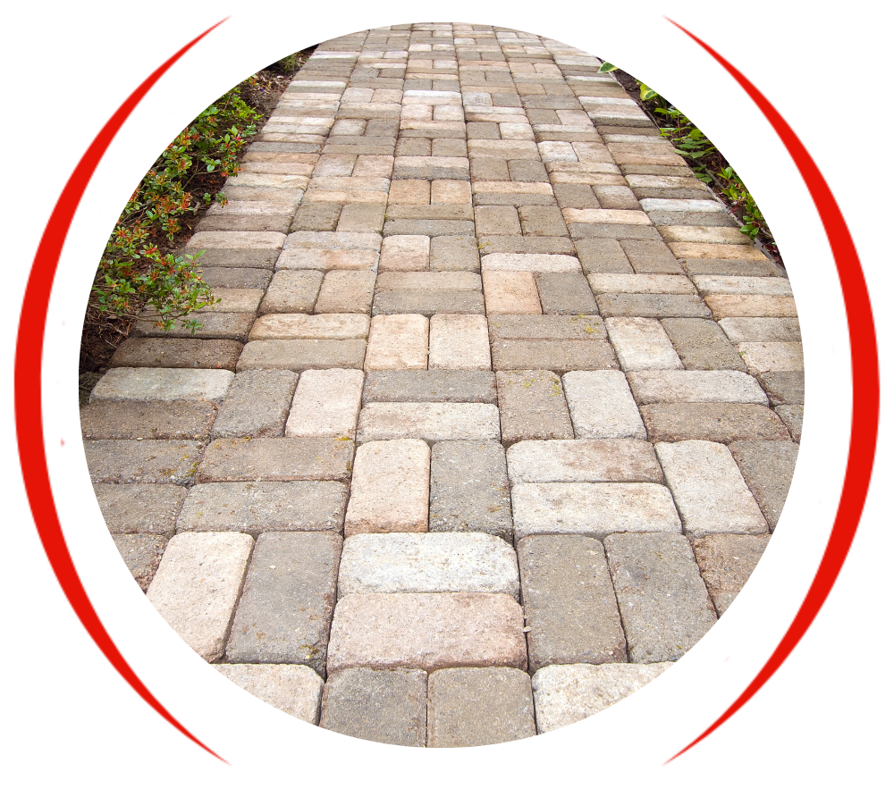 stone walkway