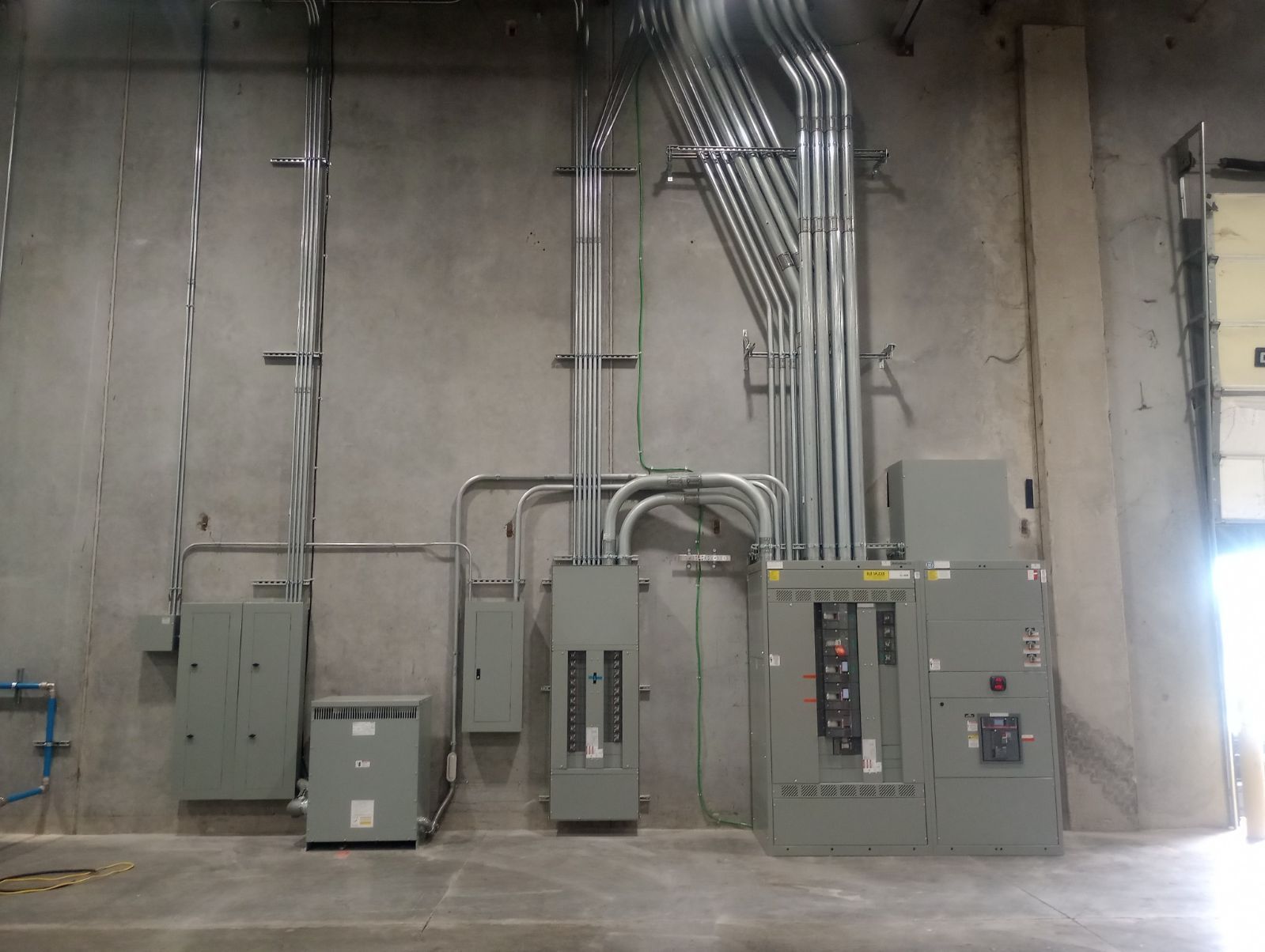 New industrial electrical panel