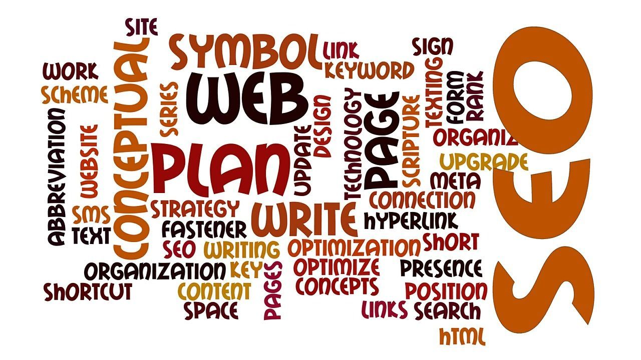 Website SEO Word Cloud