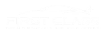 First Class Decals and Details logo