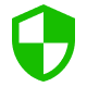 Ícone de escudo representado a plataforma LMS Canvas segura