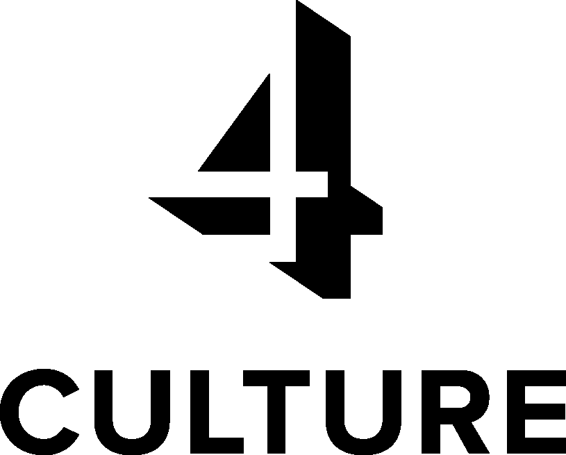 A black and white logo for a company called culture.