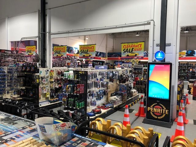Product Display Inside Store — Auto Spares Morisset In Morisset, NSW