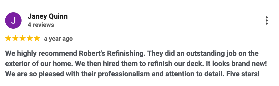 Google review