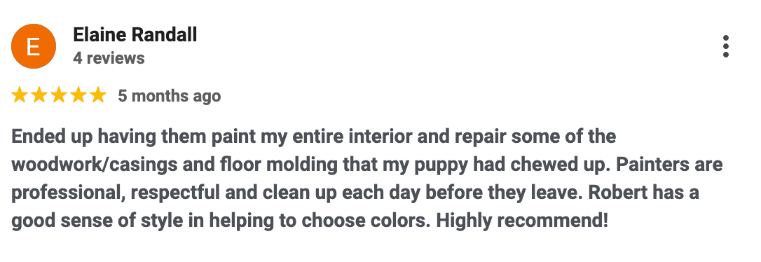 Google review