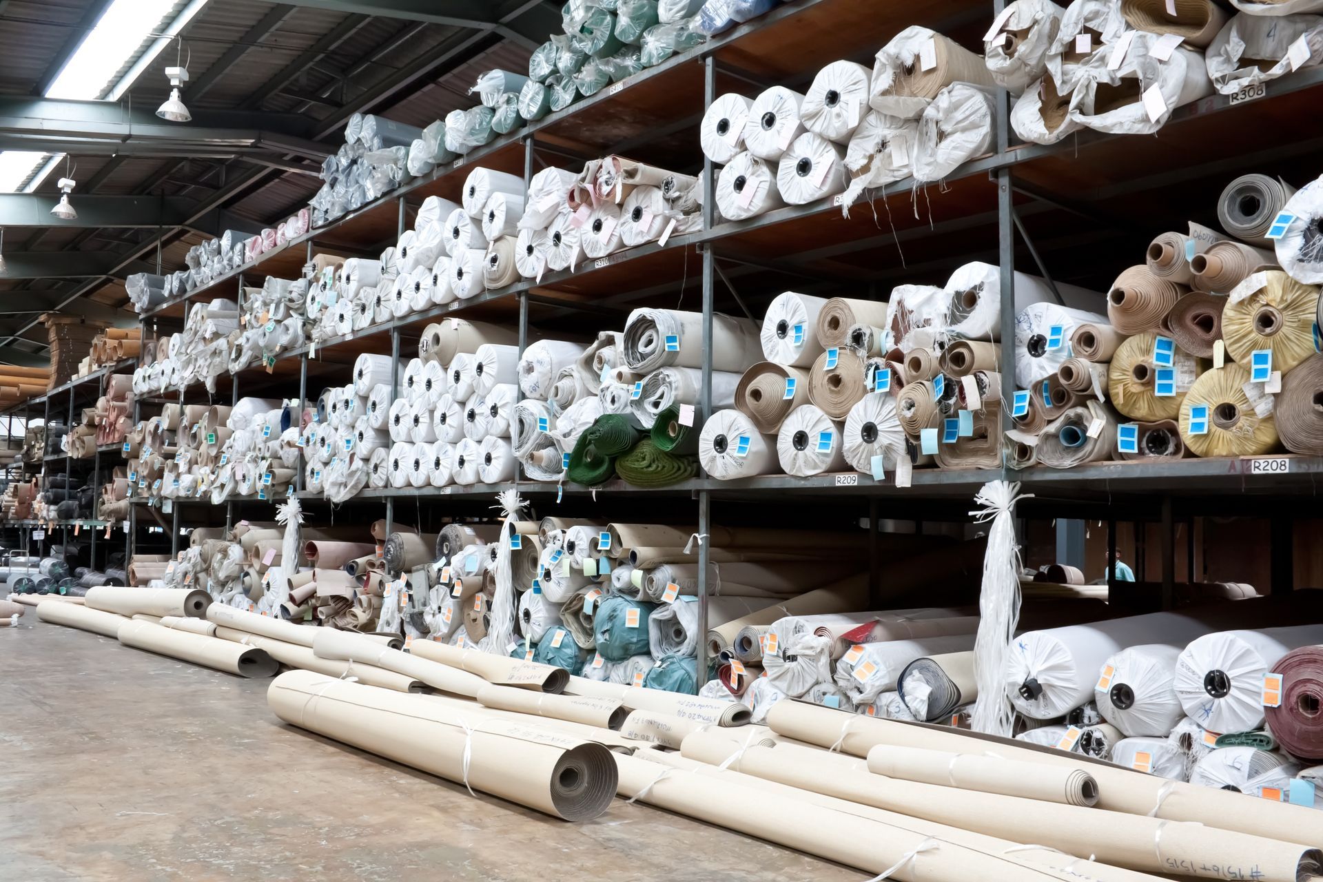 Carpet warehouse.