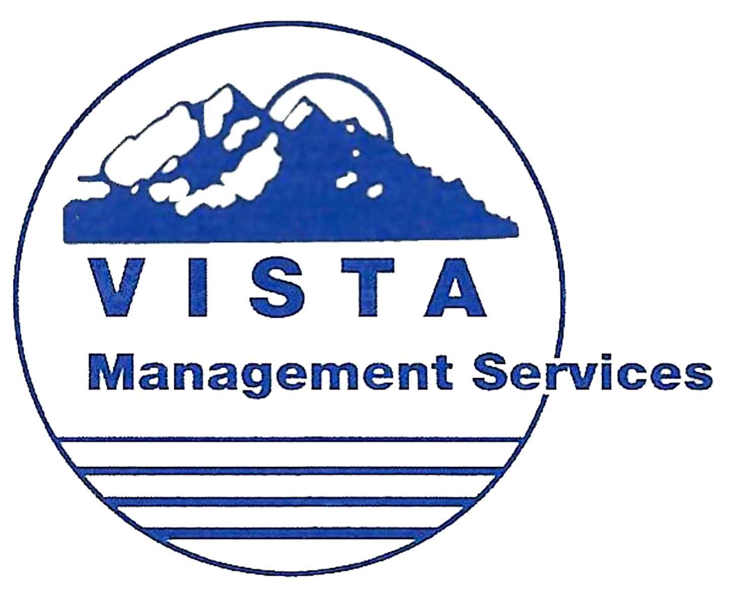 Vista Management Services Logo - header, go to homepage