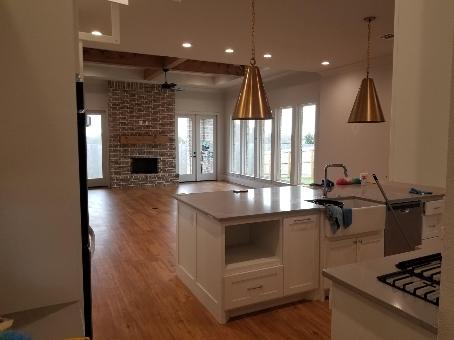 clean kitchen