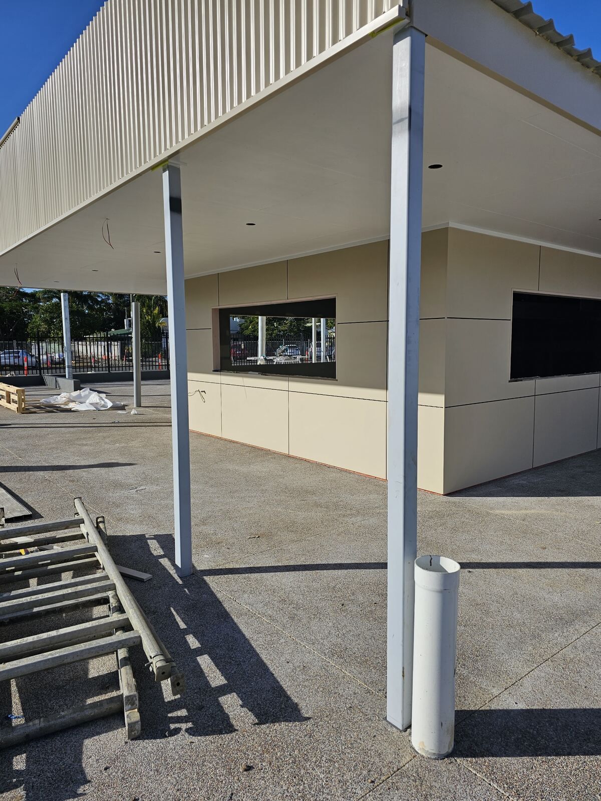A Large Room with A Circular Ceiling Is Being Remodeled — A Brush With Colour in Eli Waters, QLD