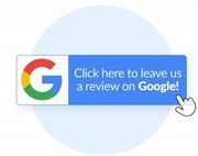 A blue button that says `` click here to leave us a review on google ''.