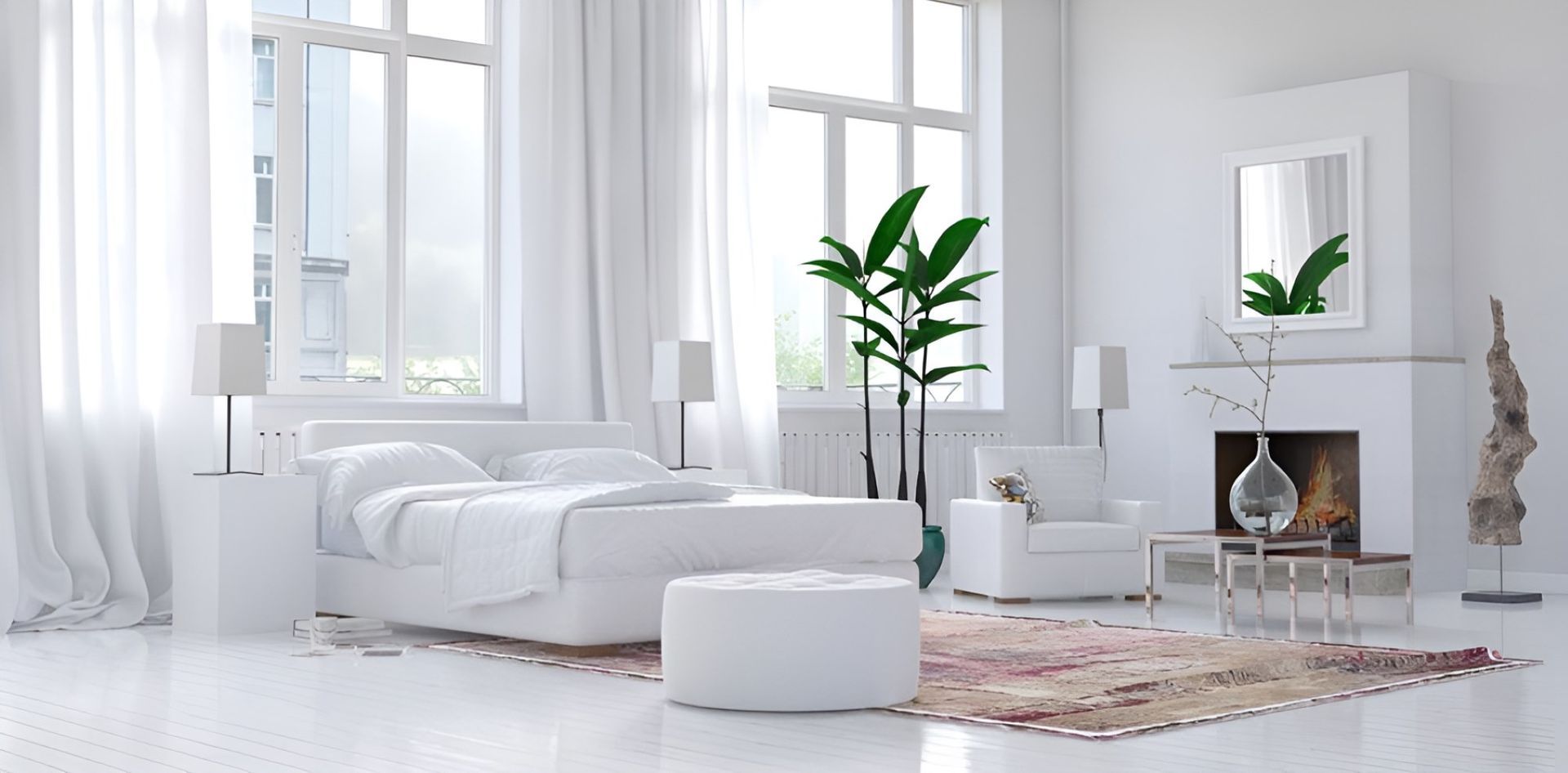 A Bedroom With a Bed โ Homestead Blinds in Wodonga, VIC