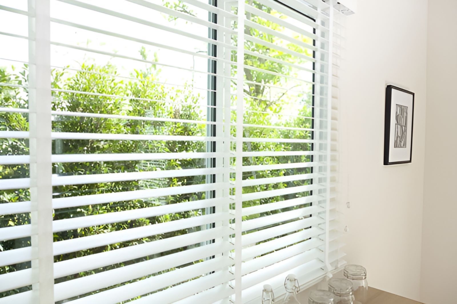 A Window With White Blinds — Homestead Blinds in Wodonga, VIC