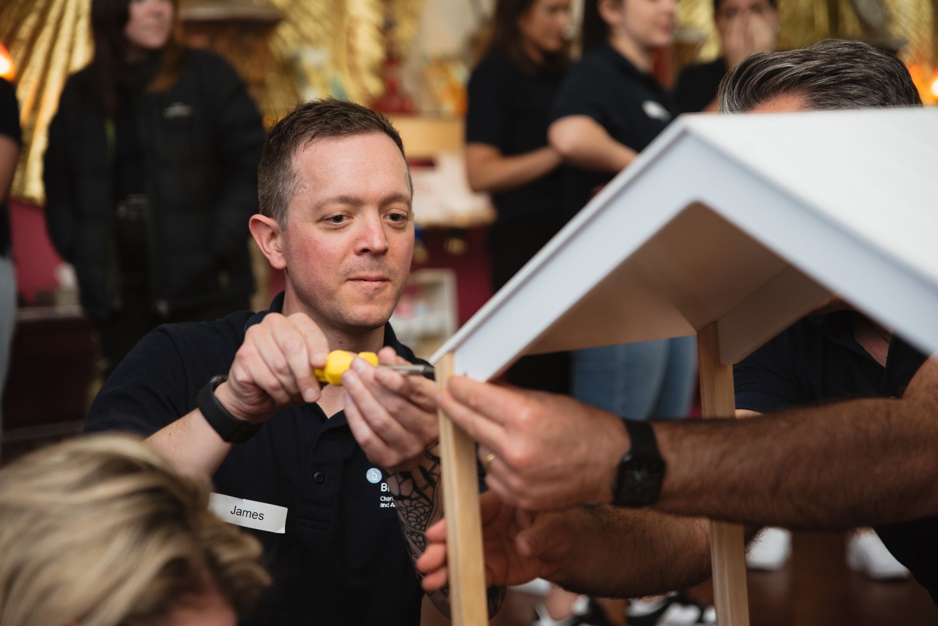 James at Team Building Day.