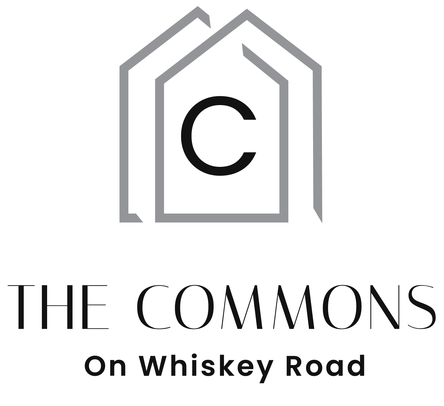 The Commons On Whiskey Road Header Logo - Select to go home