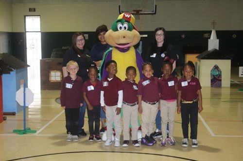 Fire Safety Training at Iberville Parish Schools