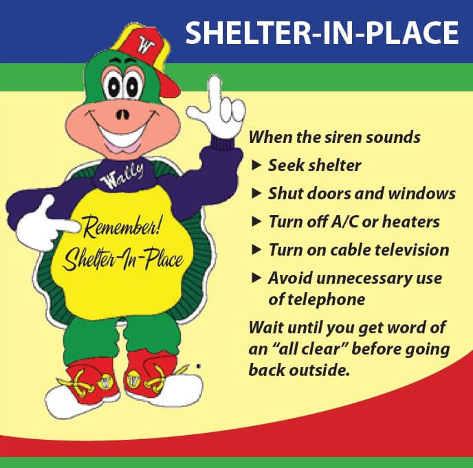 I-caer shelter in place