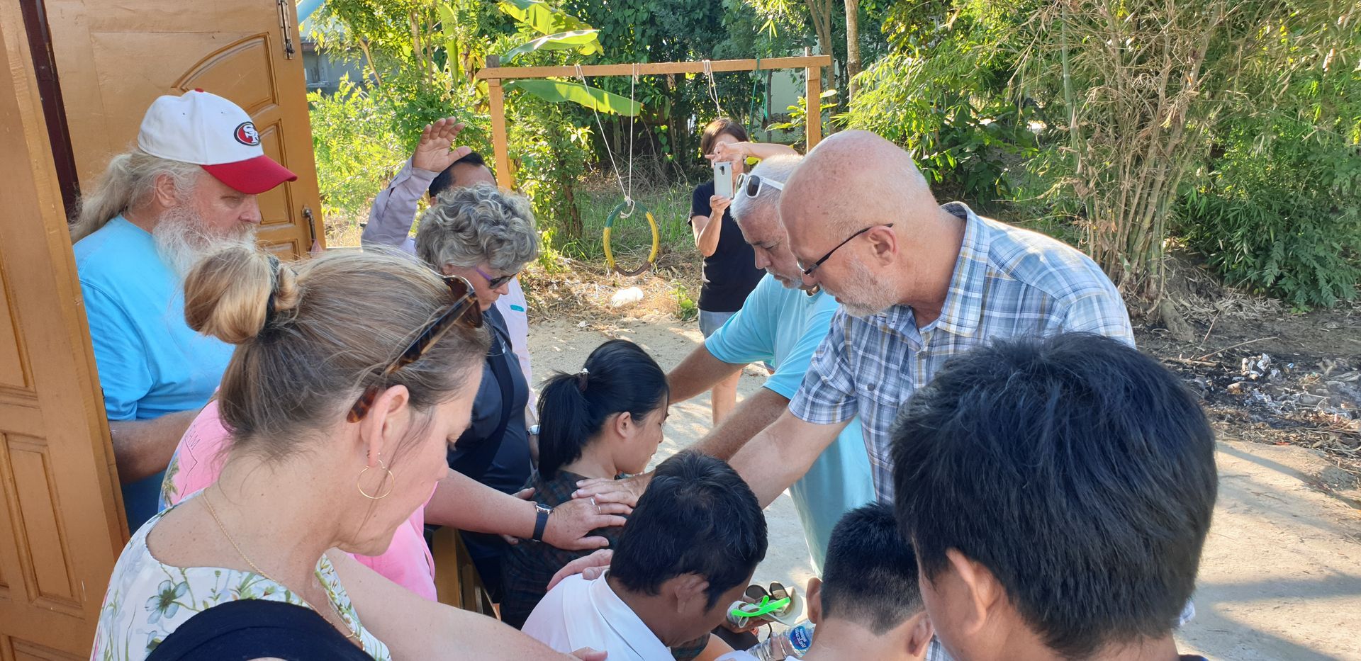 Praying in Thailand