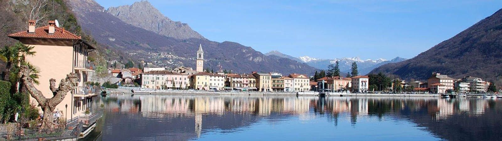 Porlezza, meer van Lugano.