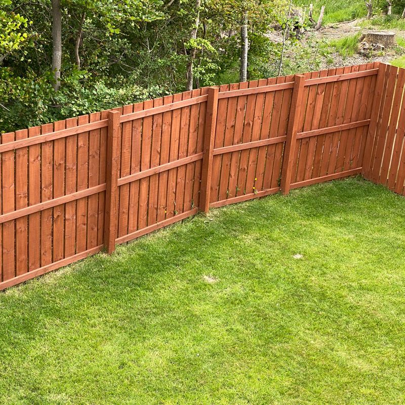 Wooden Garden Fence — Bacchus Marsh, VIC — Metro Fencing & Gates P/L Metal Fence — Bacchus Marsh, VIC — Metro Fencing & Gates P/L