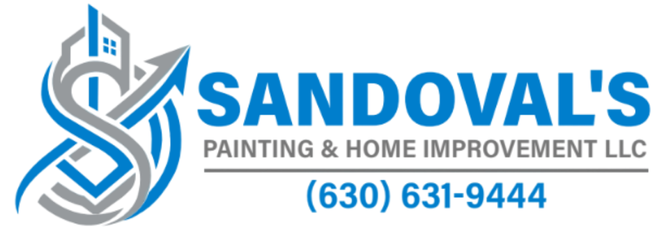 Sandoval’s Painting & Home Improvement LLC logo with phone number (630) 631-9444