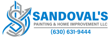 Sandoval’s Painting & Home Improvement LLC logo with phone number (630) 631-9444